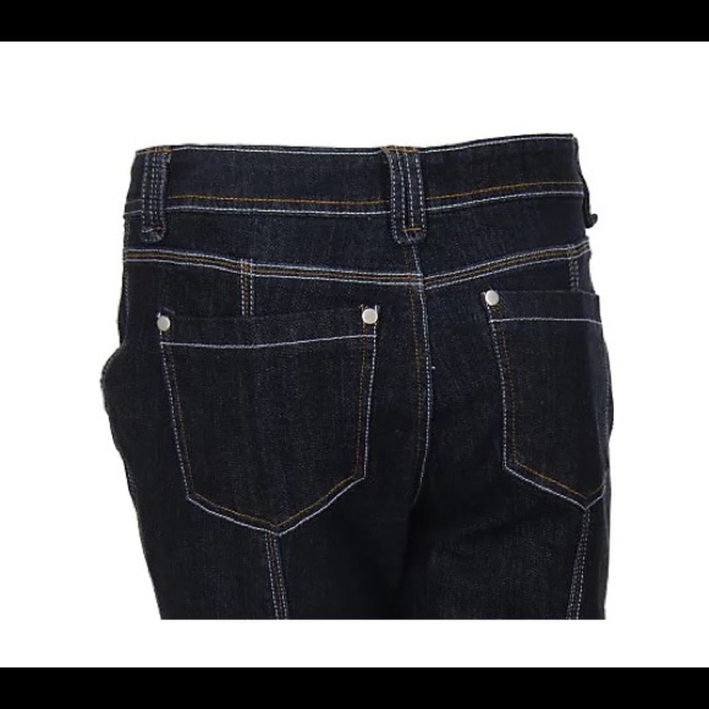 ‘Motto’ Lightweight Stretch Denim Crop Pants with Button Detail (Plus)